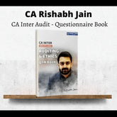 CA Inter Audit | Questionnaire Book by CA Rishabh Jain | For Jan 26 & May 26 Exams